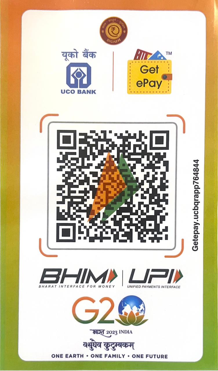 UPI QR Code for Donation